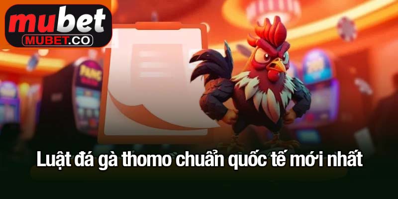 Đá gà Thomo - Đam mê, kịch tính và phần thưởng cực khủng 2 Luật đá gà thomo chuẩn quốc tế mới nhất