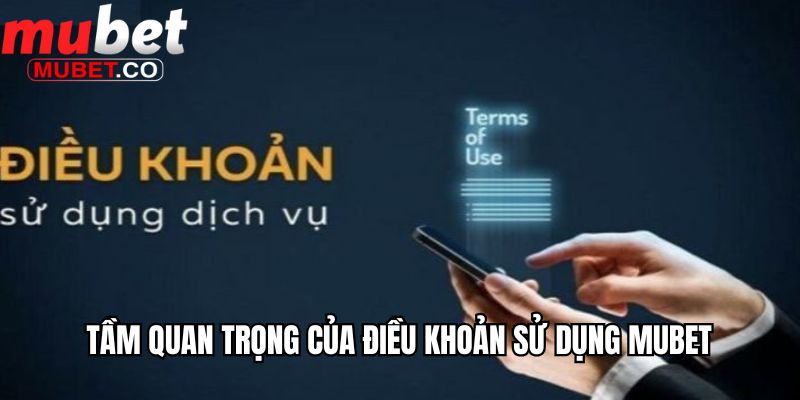 Điều Khoản Sử Dụng Khi Trải Nghiệm Tại Nhà Cái Mubet 2 Tầm quan trọng của điều khoản sử dụng Mubet